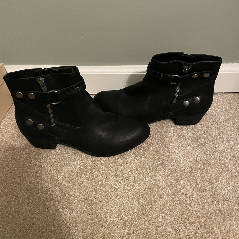 Sold- Black booties- new - Picture 3 of 4